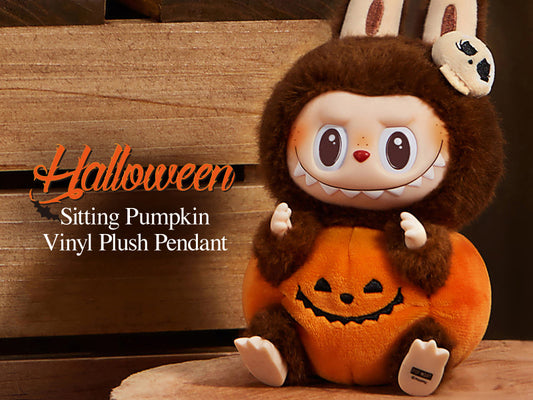 ハッピー ハロウィン パーティー シリーズ おすわりパンプキン ぬいぐるみペンダント
